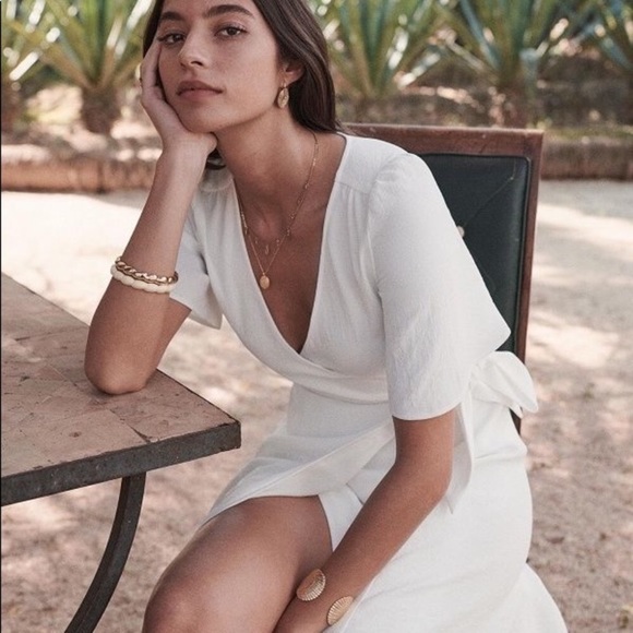 Sezane Dresses & Skirts - Sezane Wrap Dress NWT